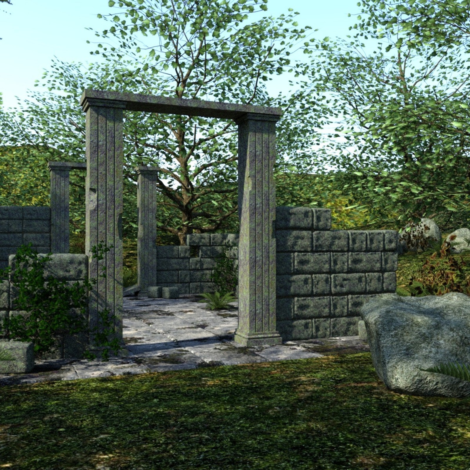 Ruins of a Forgotten Time by N/A