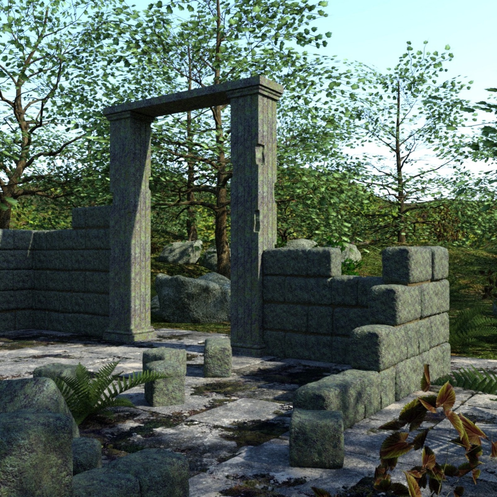 Ruins of a Forgotten Time by N/A