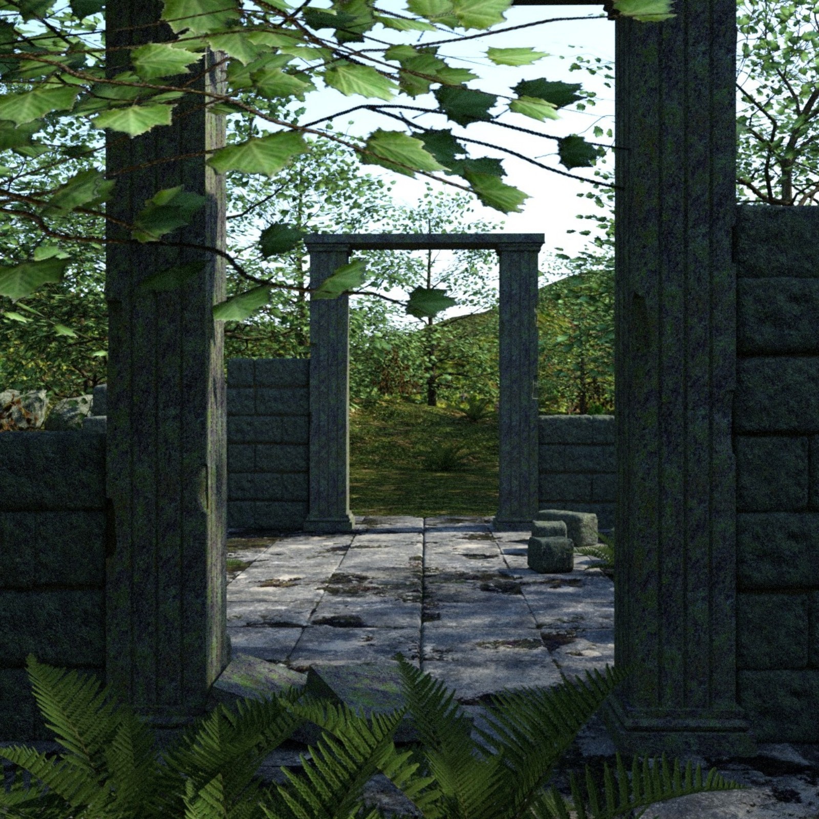 Ruins of a Forgotten Time by N/A
