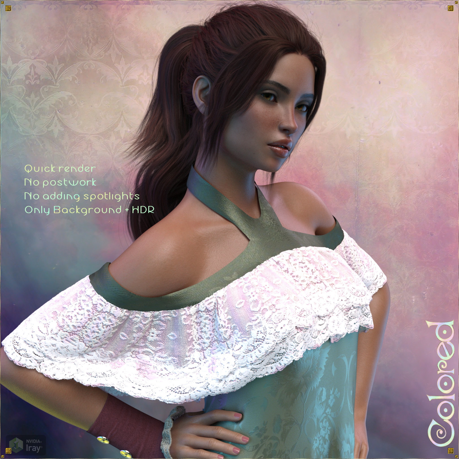 HDR & Backgrounds - Colored for DAZ Studio by N/A