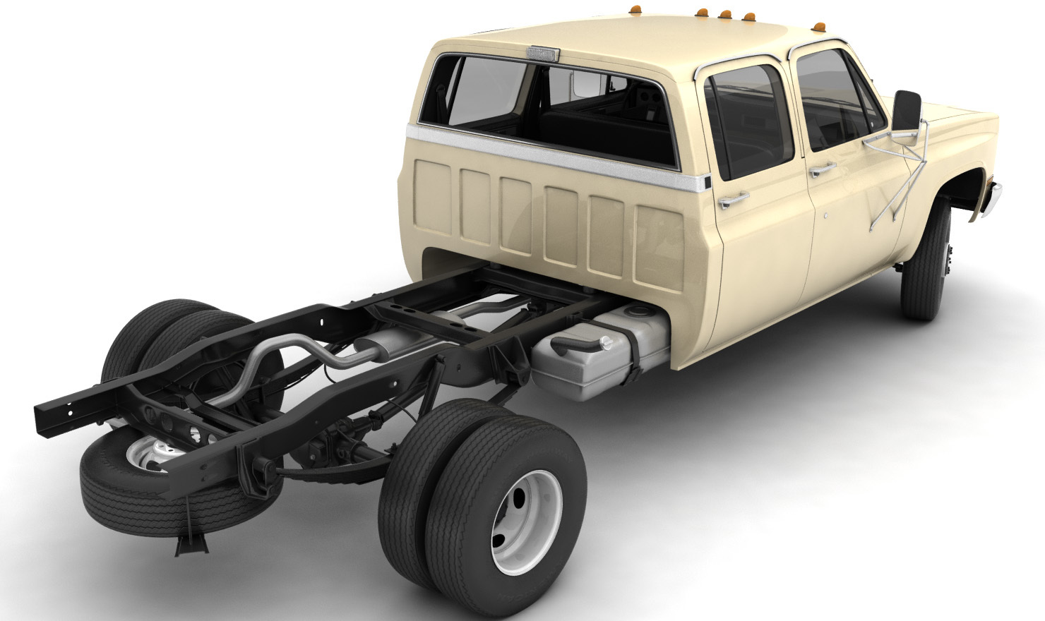 GENERIC 4WD DUALLY PICKUP TRUCK 6 - EXTENDED LICENSE by N/A