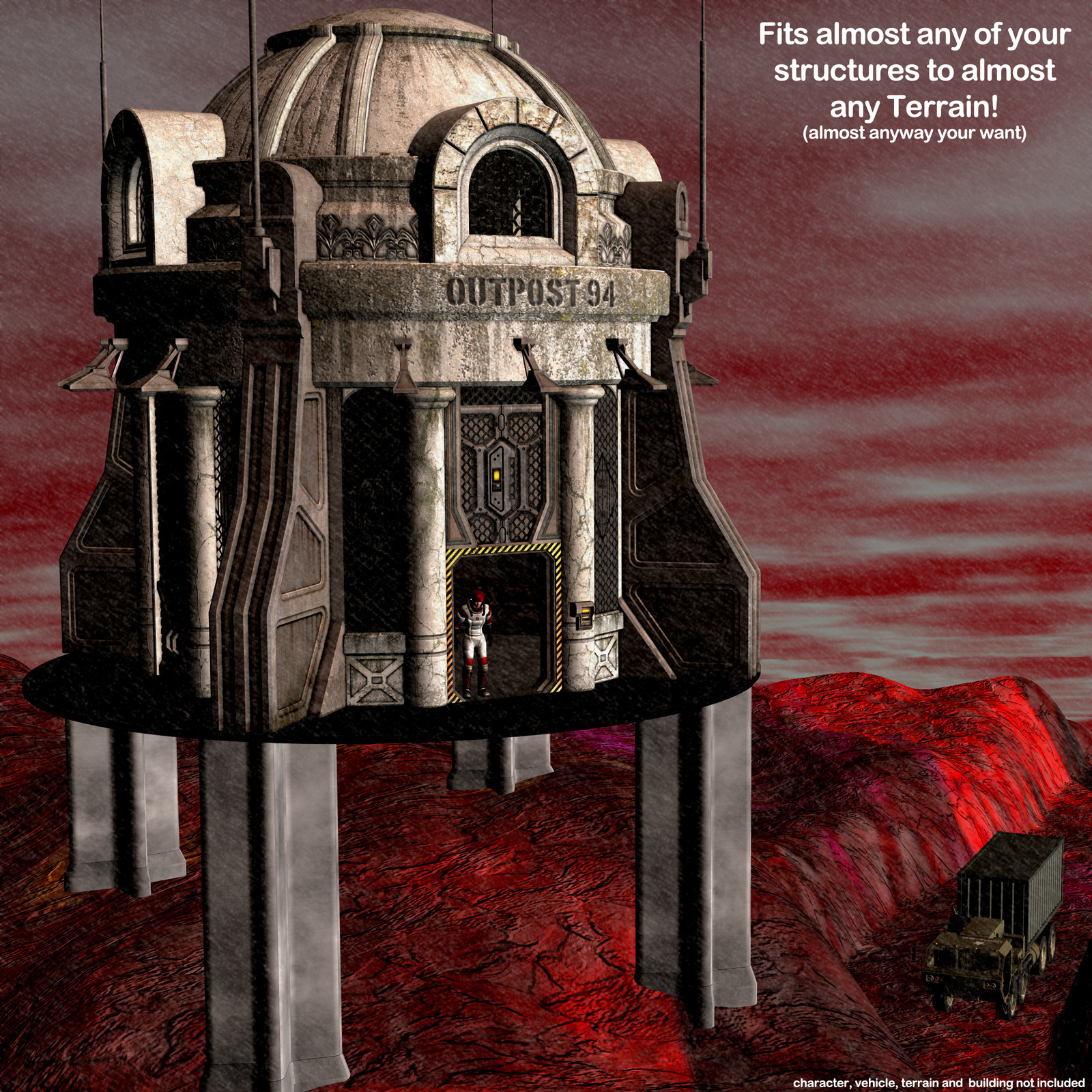 AtoZ DetailTime ULTRA-Mounts II v1 for Poser by N/A