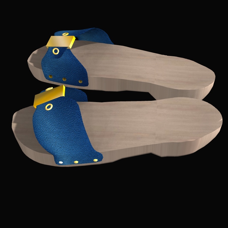 Vintage Scroll sandals for La Femme by N/A