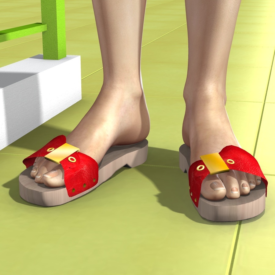 Vintage Scroll sandals for La Femme by N/A