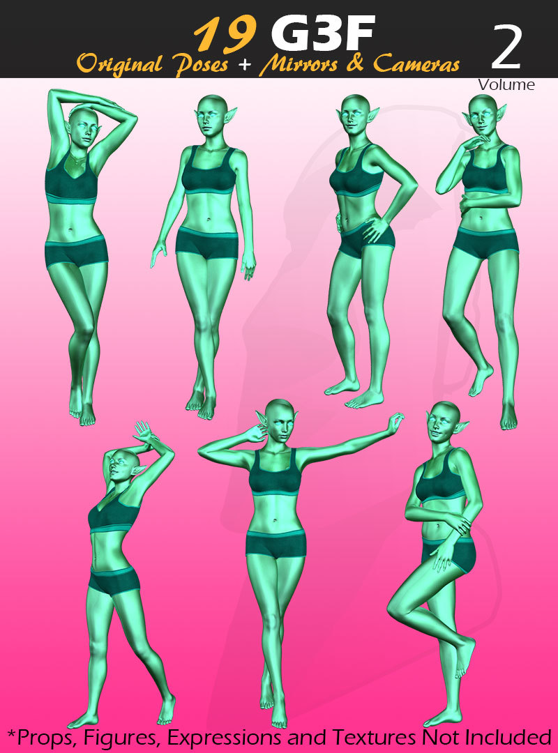 Playful Kat v02 : By CheesyMoai for G3F by N/A
