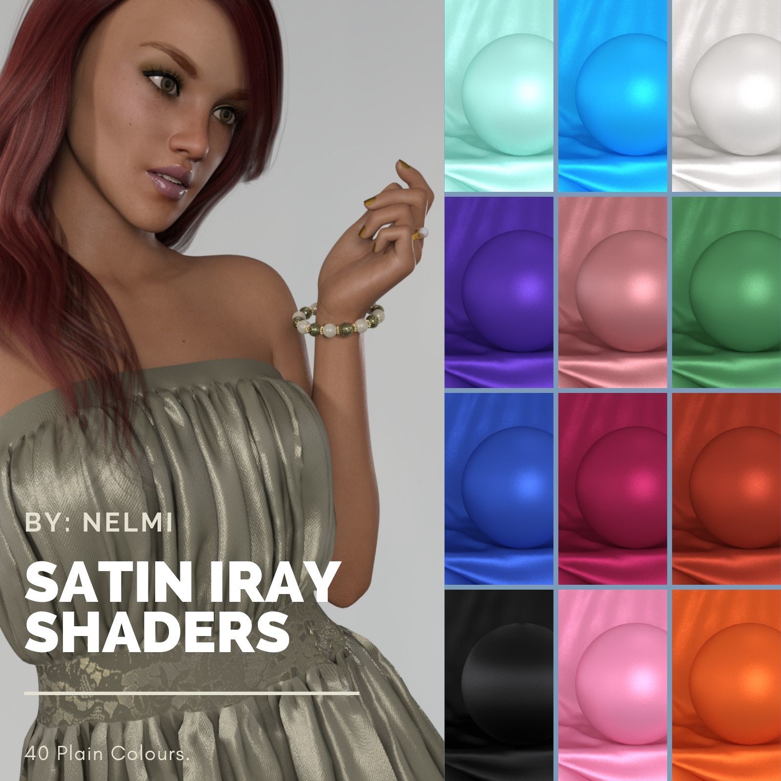 NELMI - Satin Iray Shaders Merchant Resource by N/A