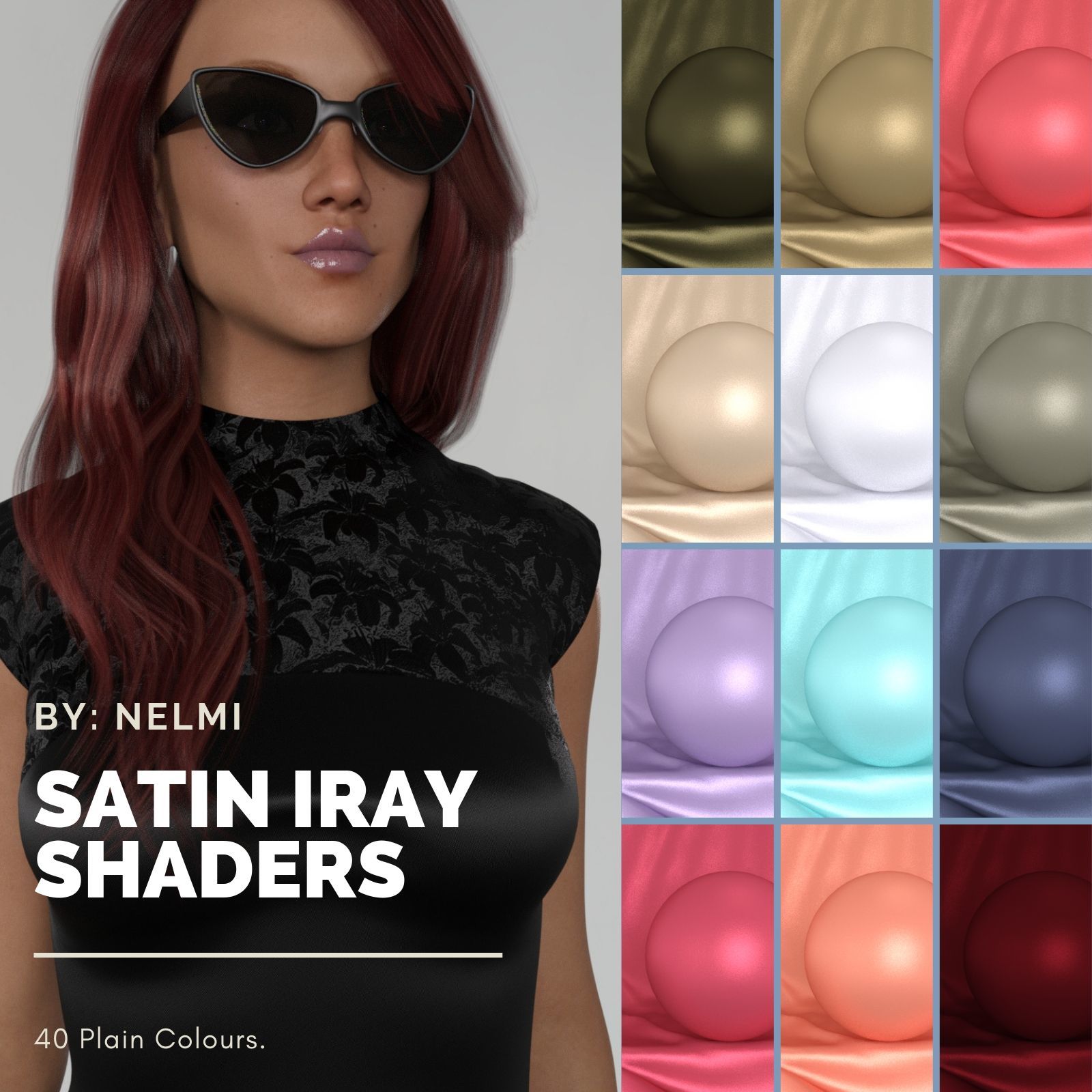 NELMI - Satin Iray Shaders Merchant Resource by N/A
