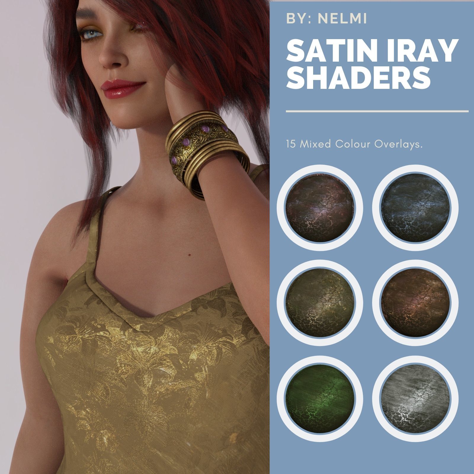 NELMI - Satin Iray Shaders Merchant Resource by N/A