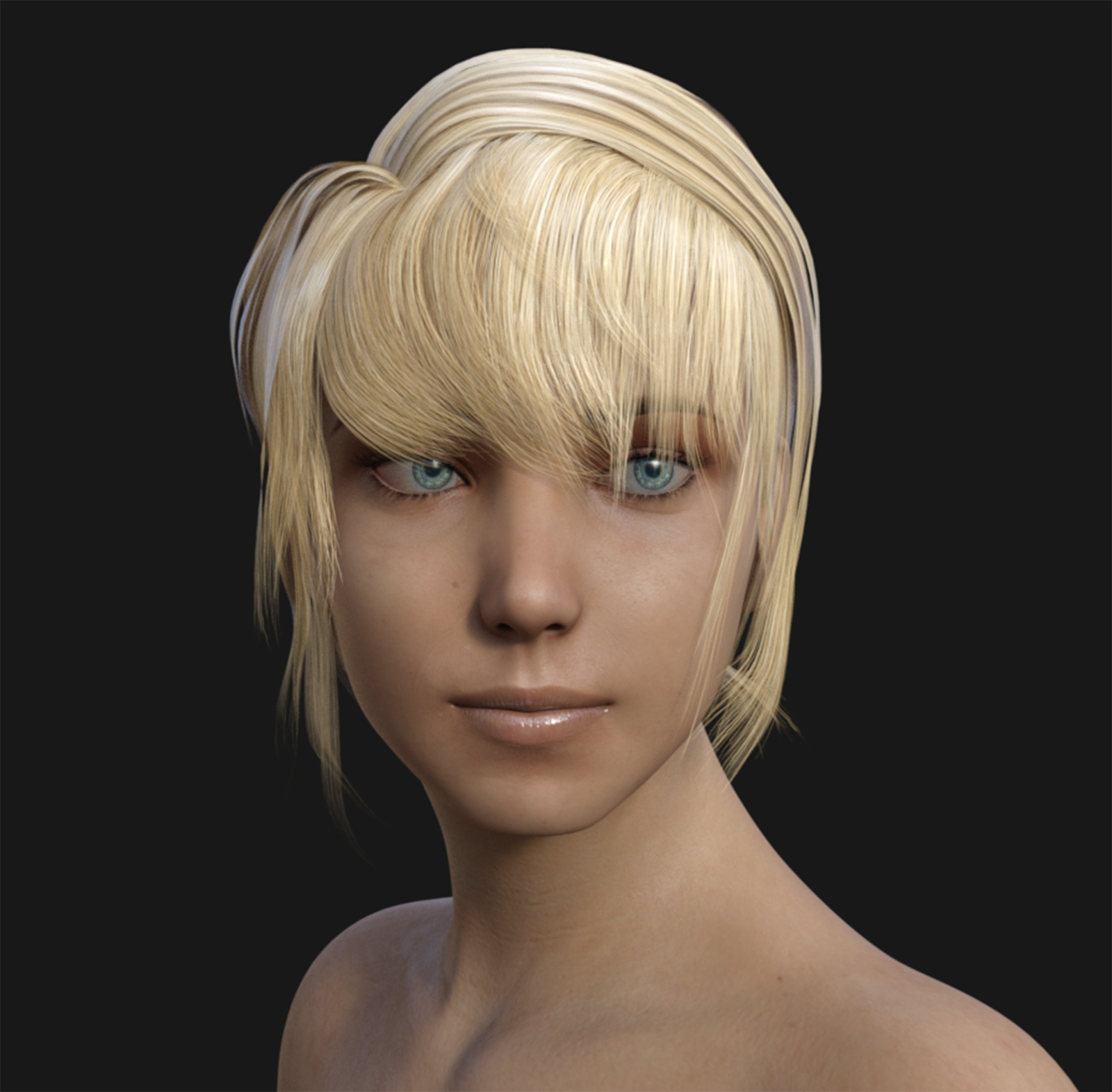 NS Hair for Genesis 8 Female by N/A