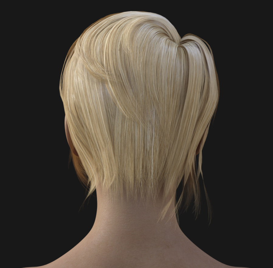 NS Hair for Genesis 8 Female by N/A
