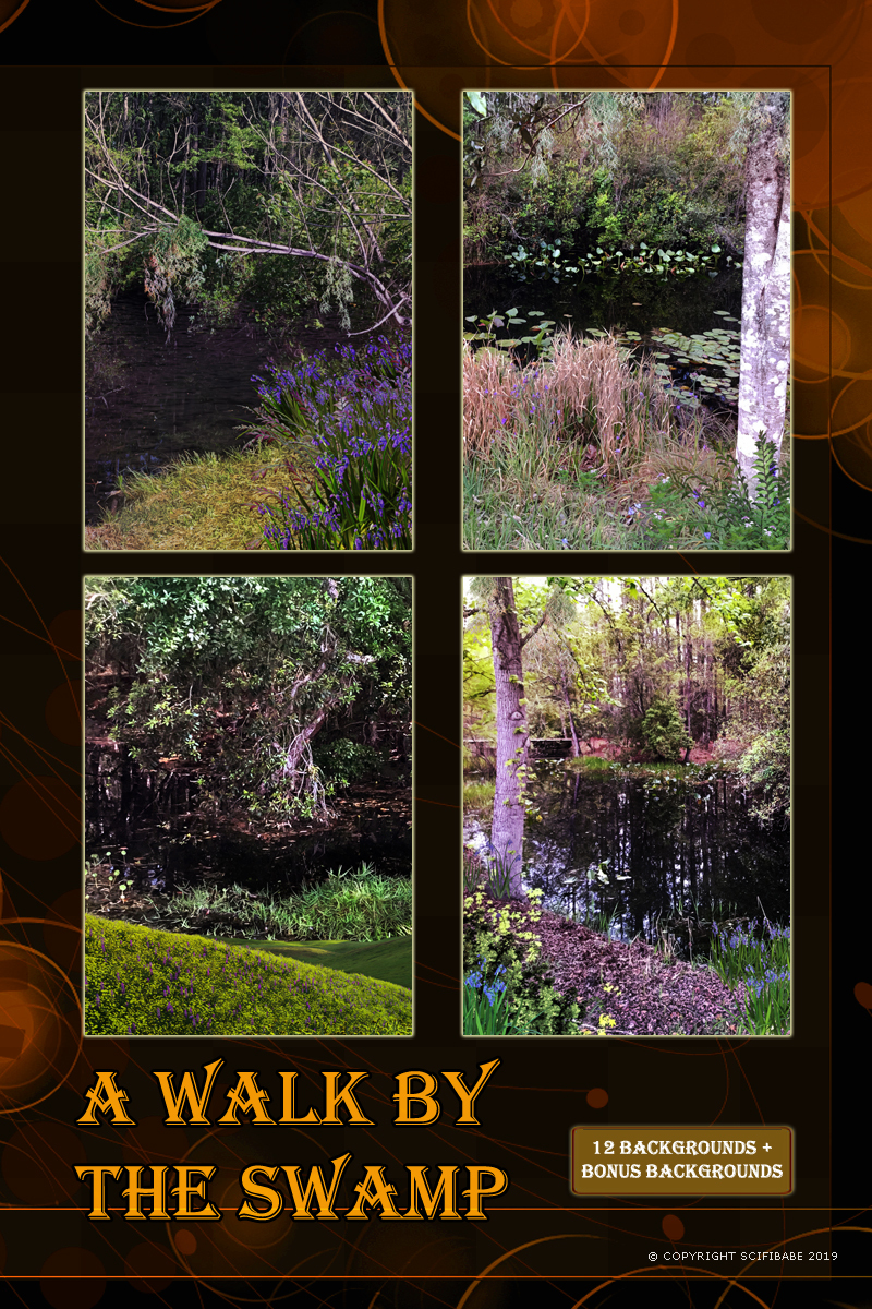 A Walk By The Swamp Backgrounds by N/A