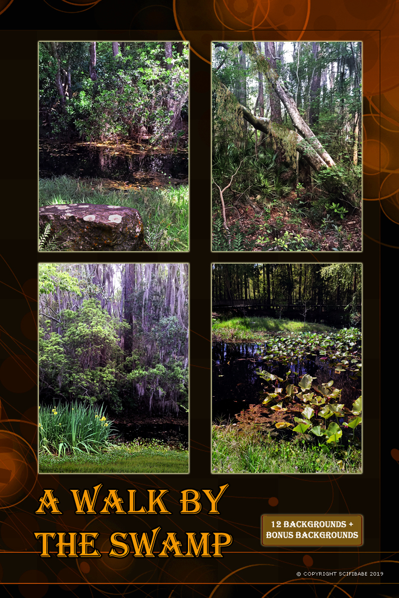 A Walk By The Swamp Backgrounds by N/A