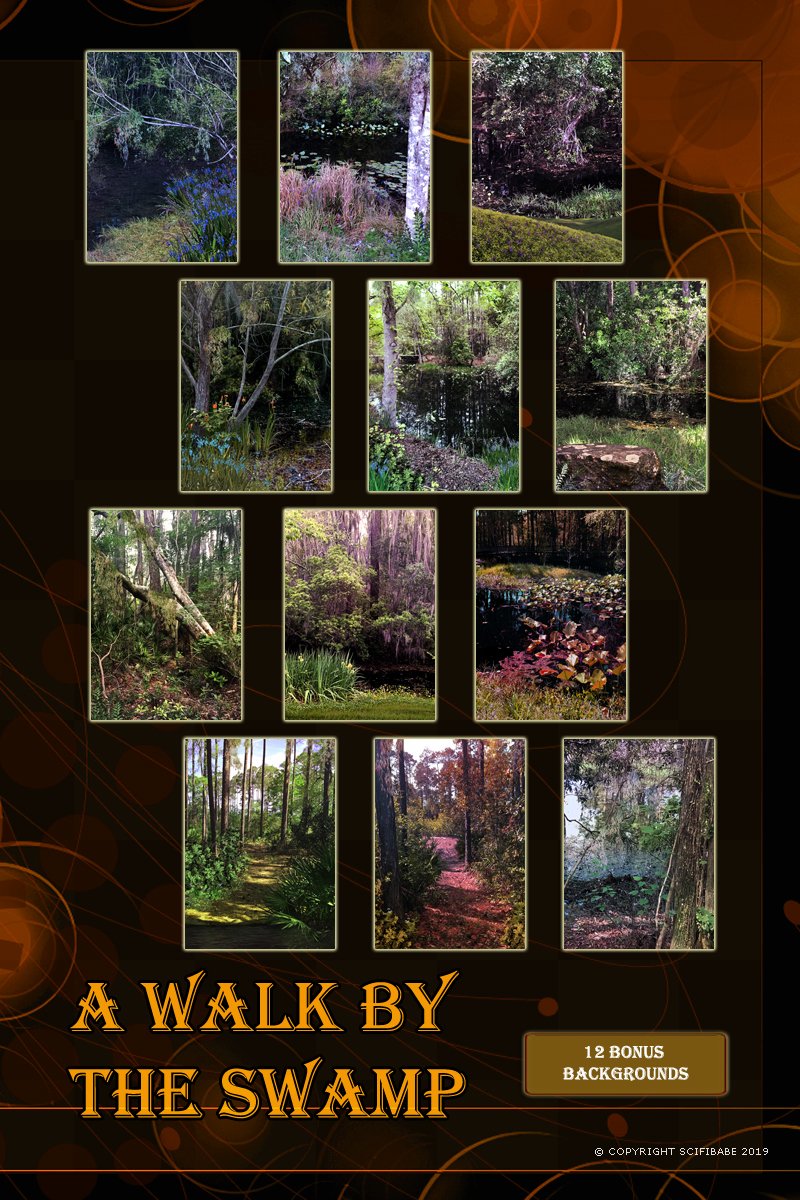 A Walk By The Swamp Backgrounds by N/A