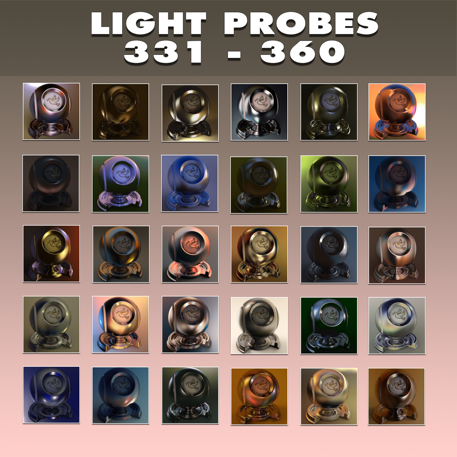 Angela3Ds Illuminati Probes - Set 3 by N/A