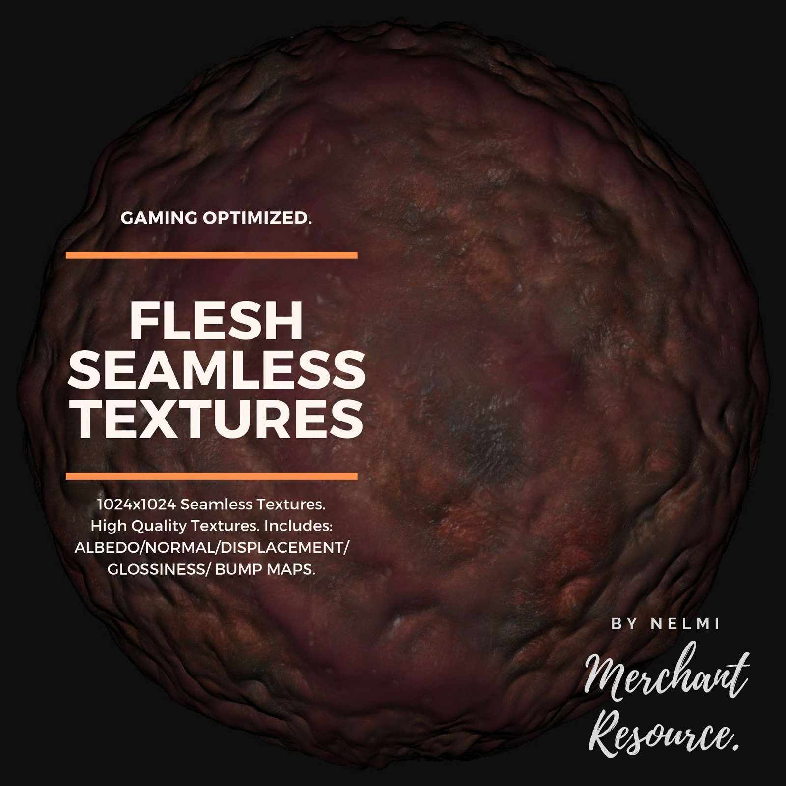 Flesh Seamless Textures - Merchant Resource by N/A