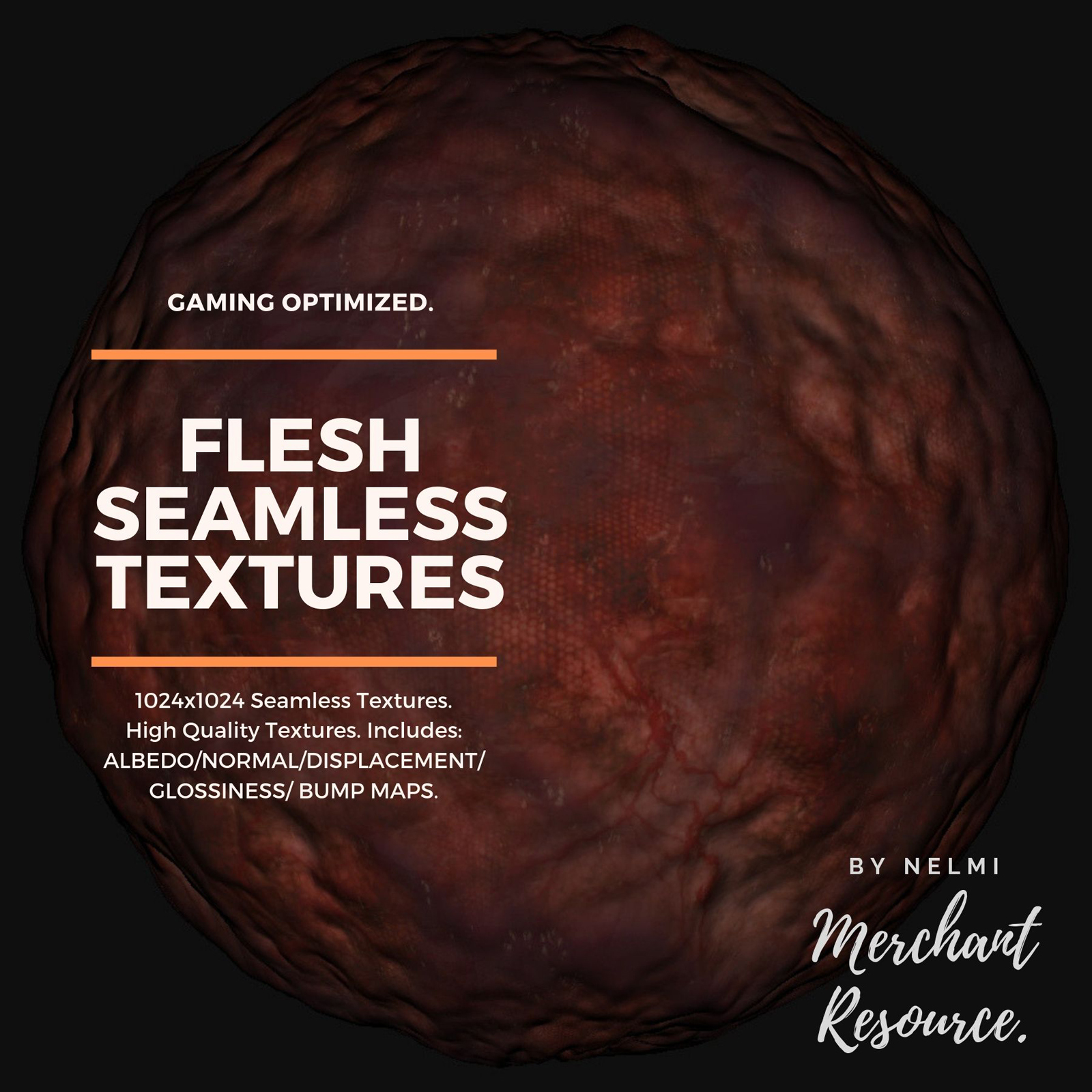 Flesh Seamless Textures - Merchant Resource by N/A