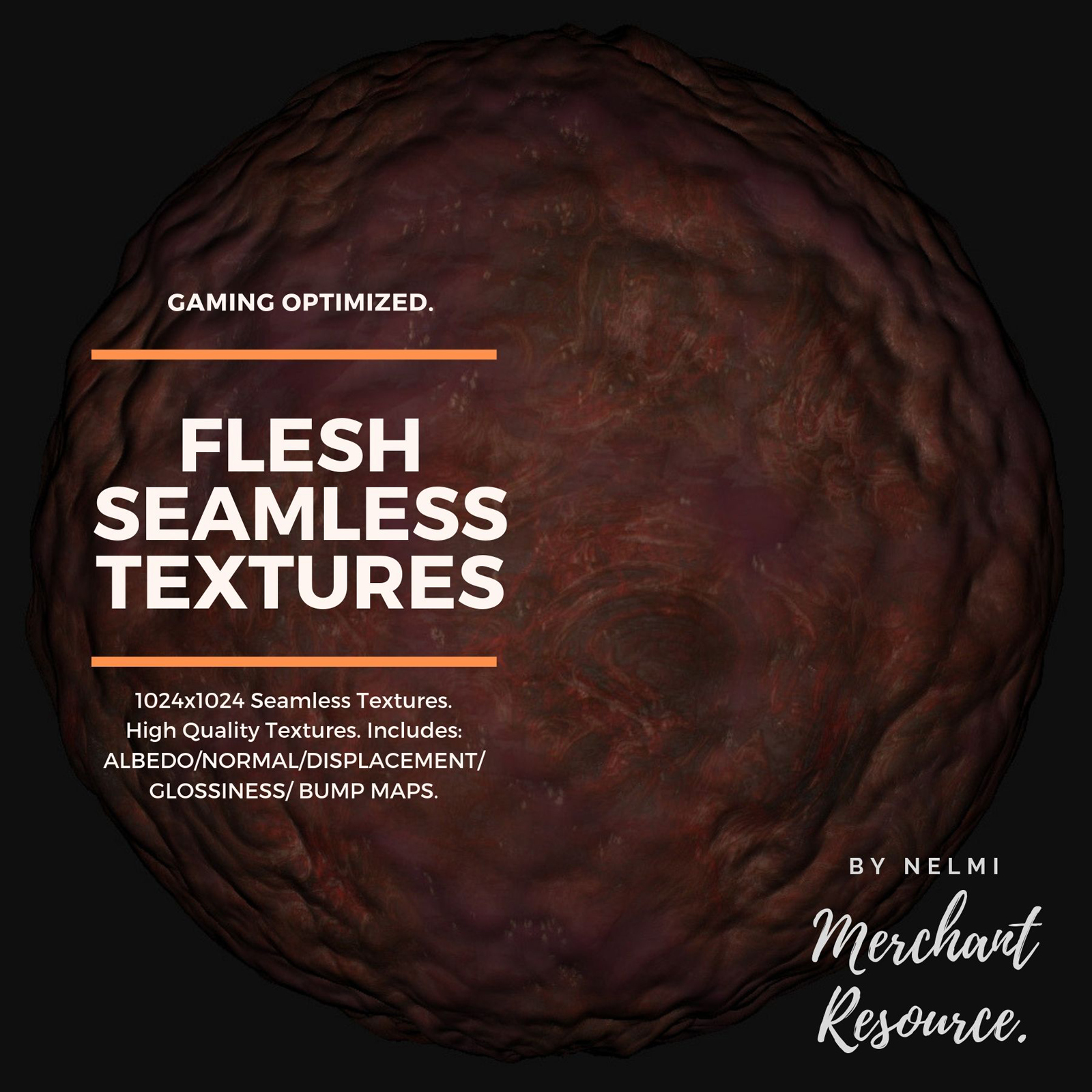Flesh Seamless Textures - Merchant Resource by N/A