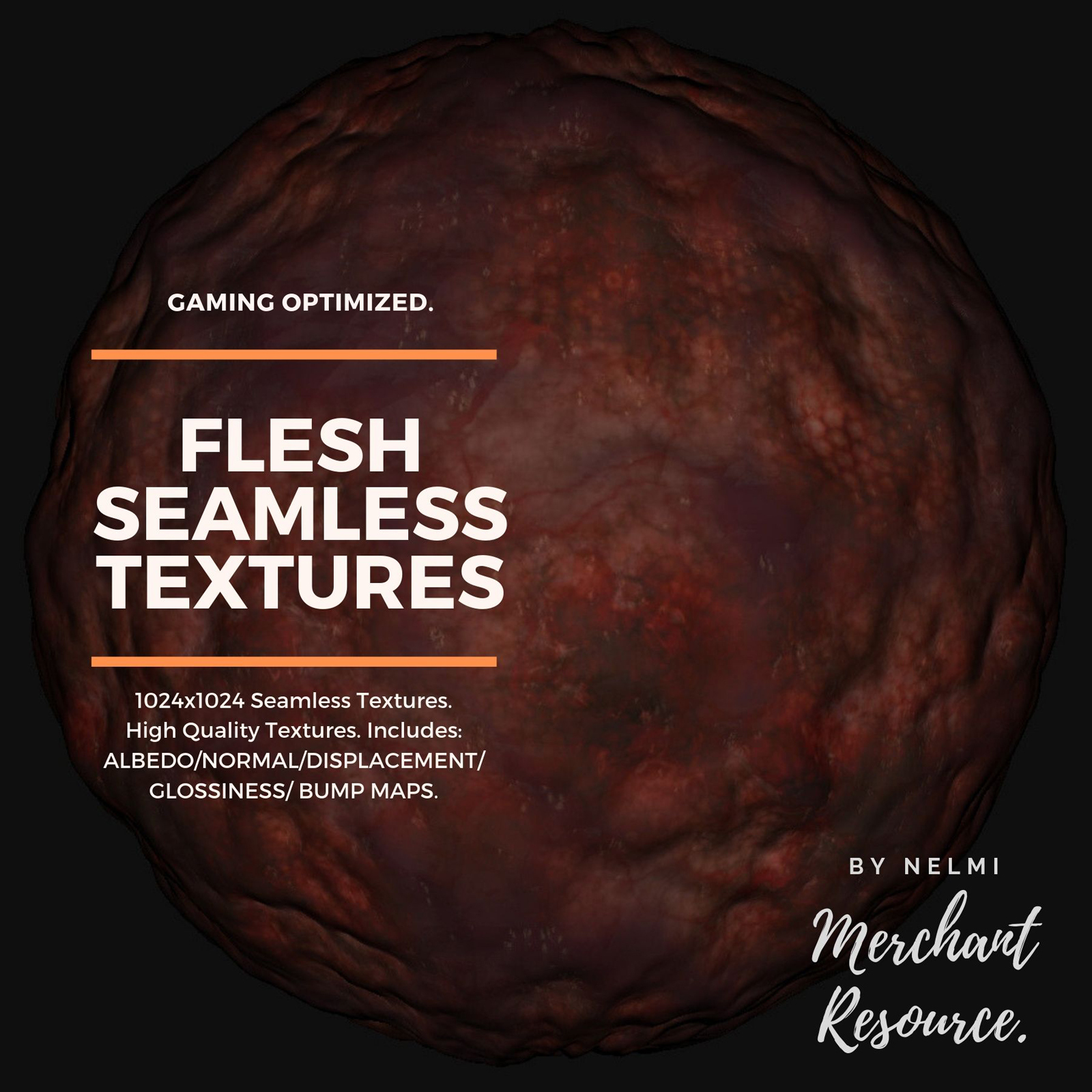Flesh Seamless Textures - Merchant Resource by N/A