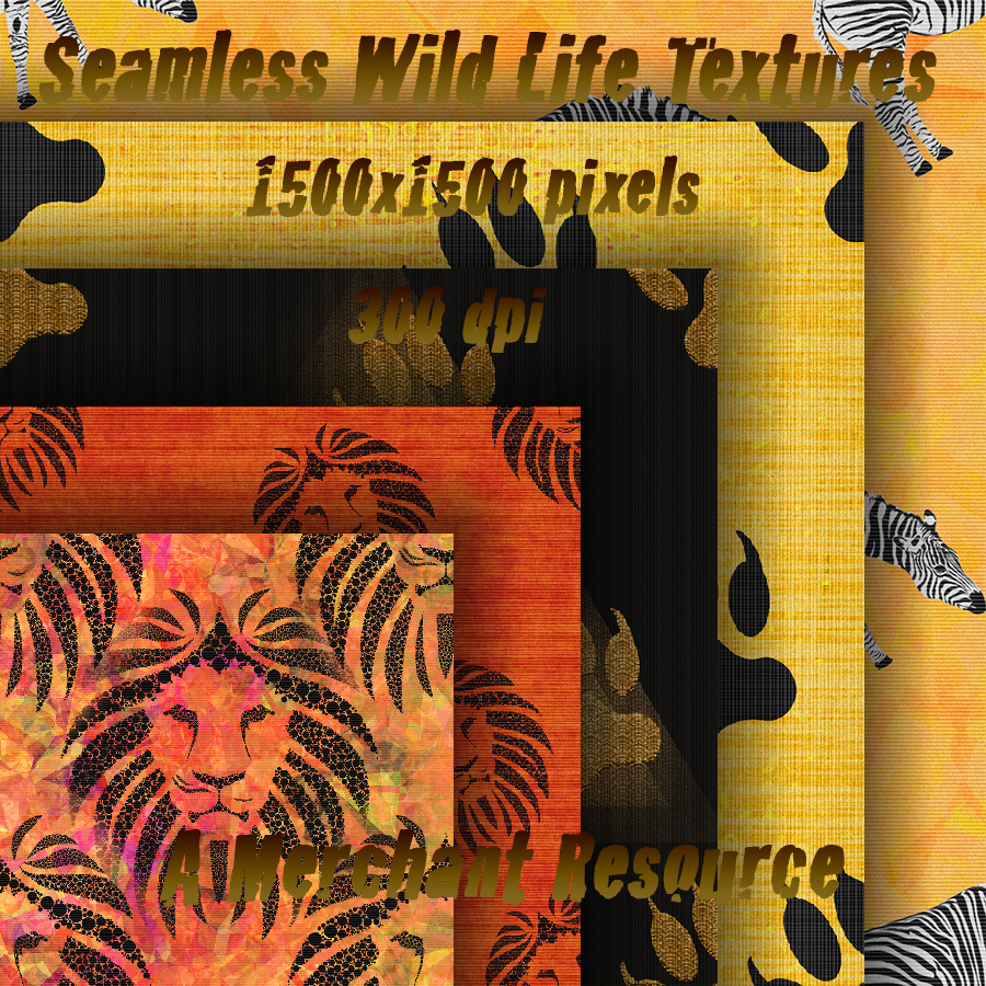 Seamless Wild Life Textures by N/A