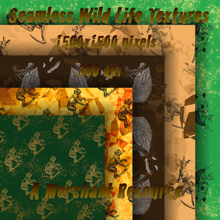 Seamless Wild Life Textures by N/A