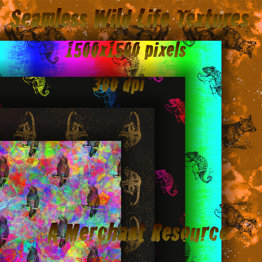 Seamless Wild Life Textures by N/A