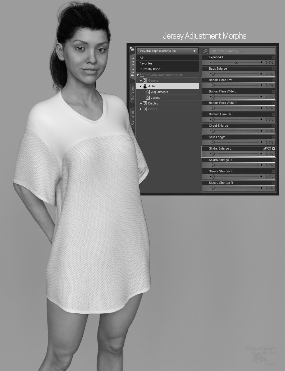 Greybro's Graphic Jersey for Genesis 8 Female by N/A