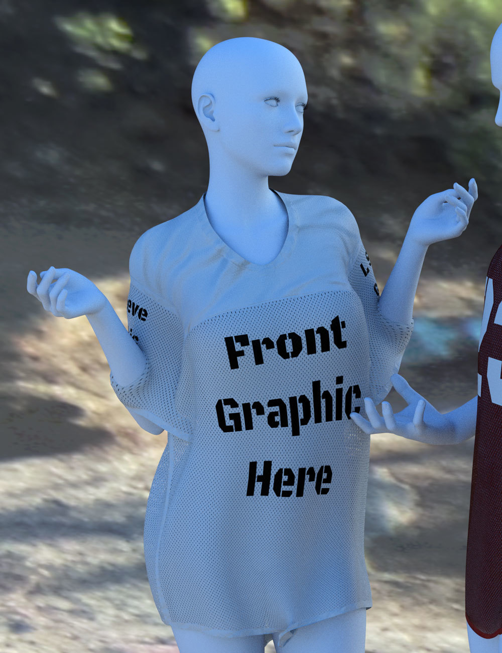 Greybro's Graphic Jersey for Genesis 8 Female by N/A