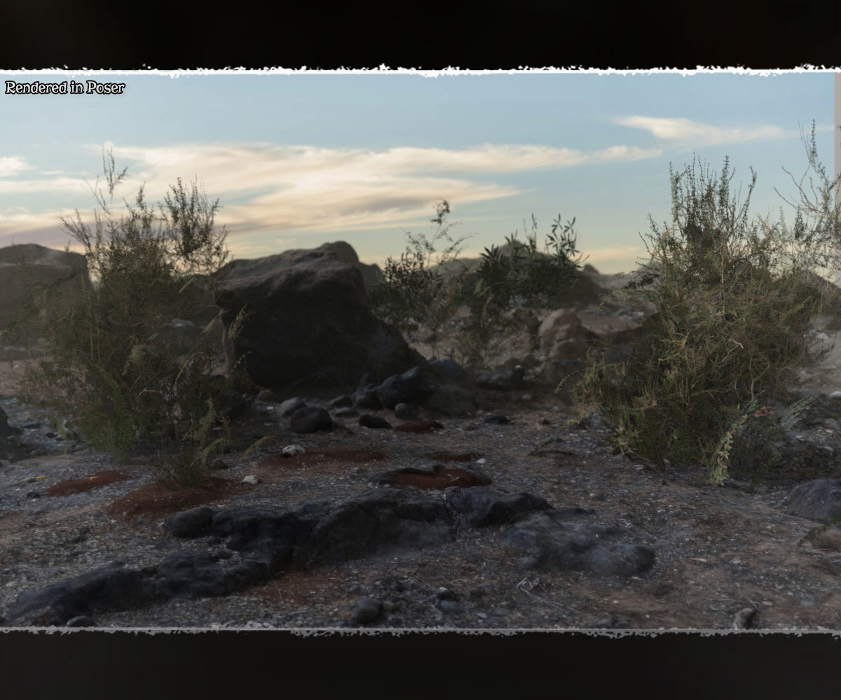 3D Scenery: Mountain Set by N/A