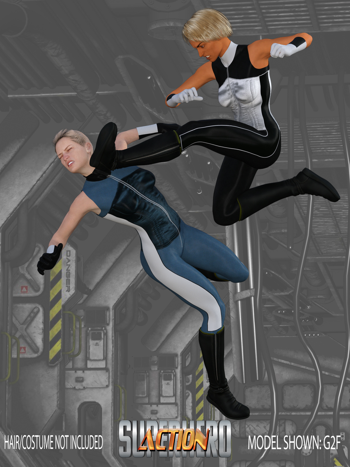 SuperHero Action for G2F Volume 7 by N/A