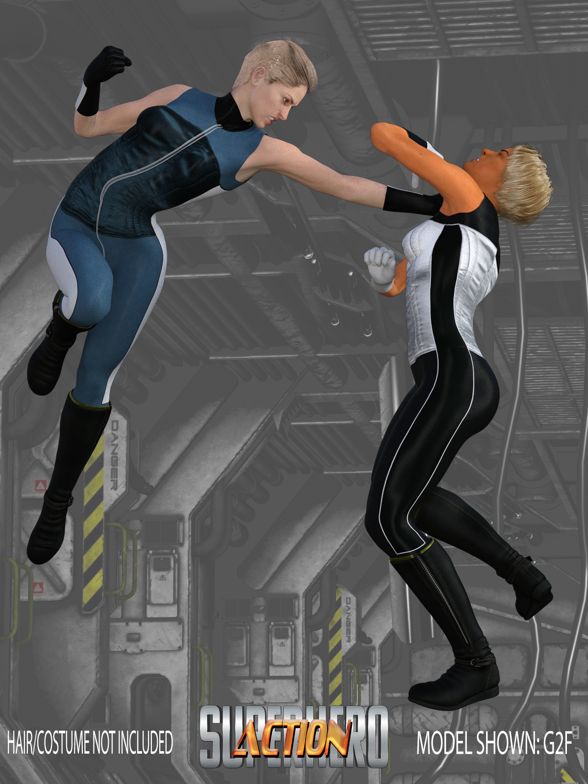 SuperHero Action for G2F Volume 7 by N/A