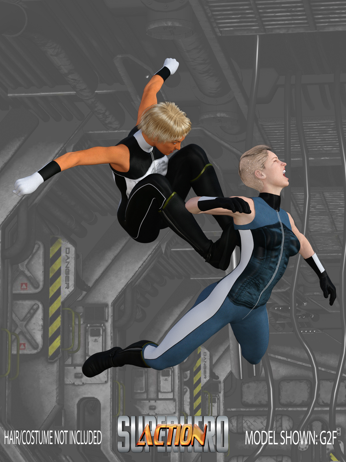 SuperHero Action for G2F Volume 7 by N/A