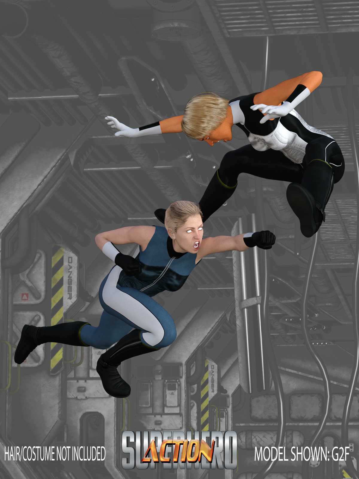 SuperHero Action for G2F Volume 7 by N/A