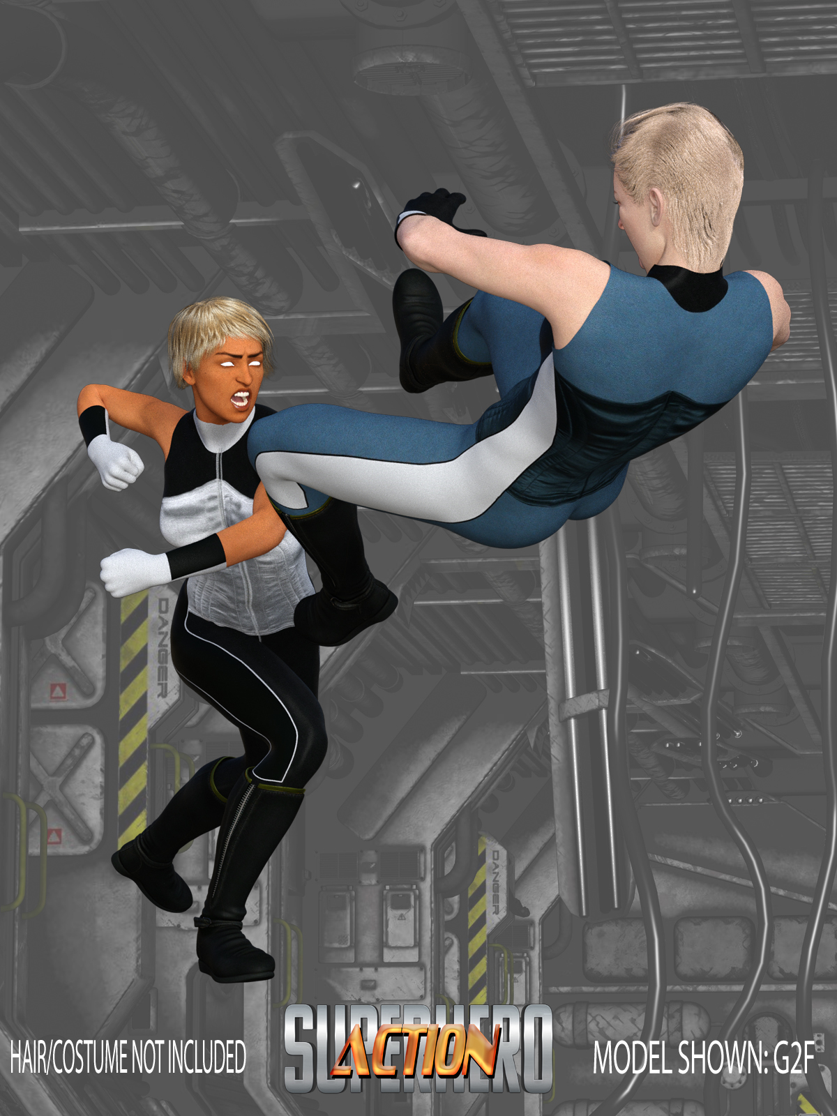 SuperHero Action for G2F Volume 7 by N/A