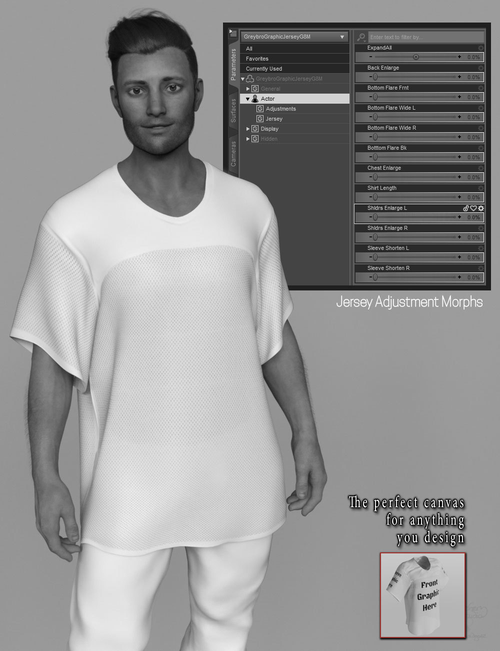 Greybro's Graphic Jersey for Genesis 8 Male by N/A
