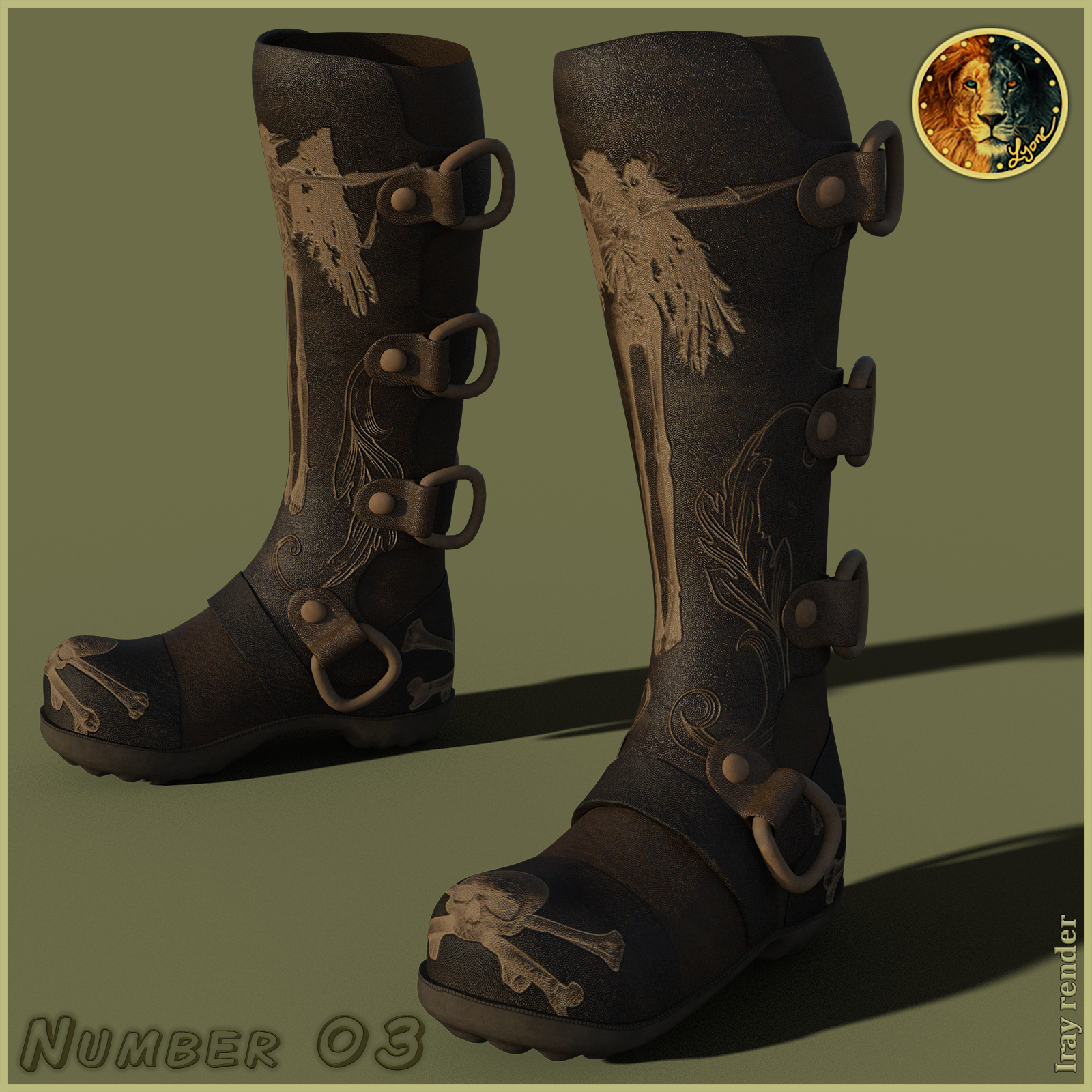 Texture addon 1 for Number 03 by N/A