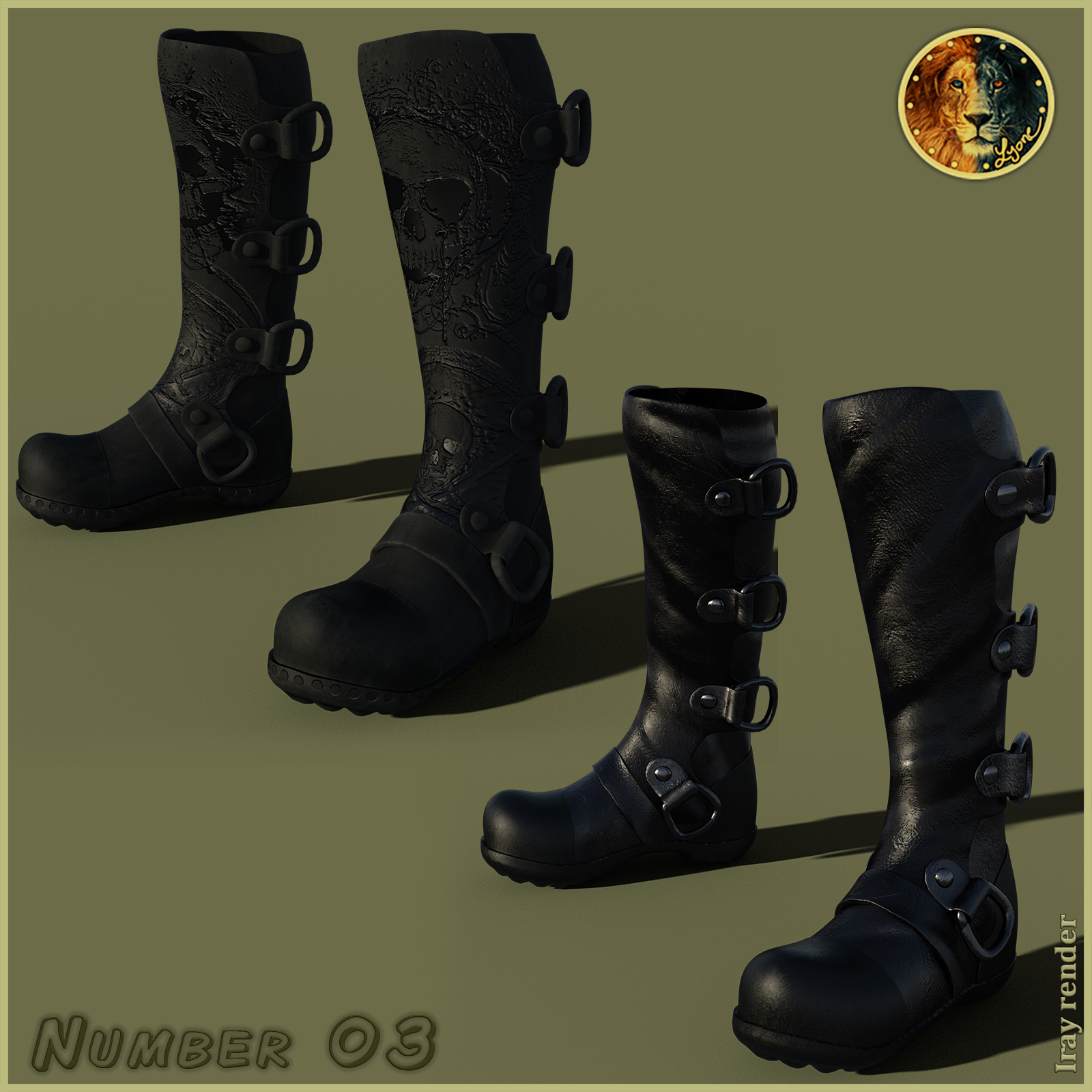 Texture addon 1 for Number 03 by N/A