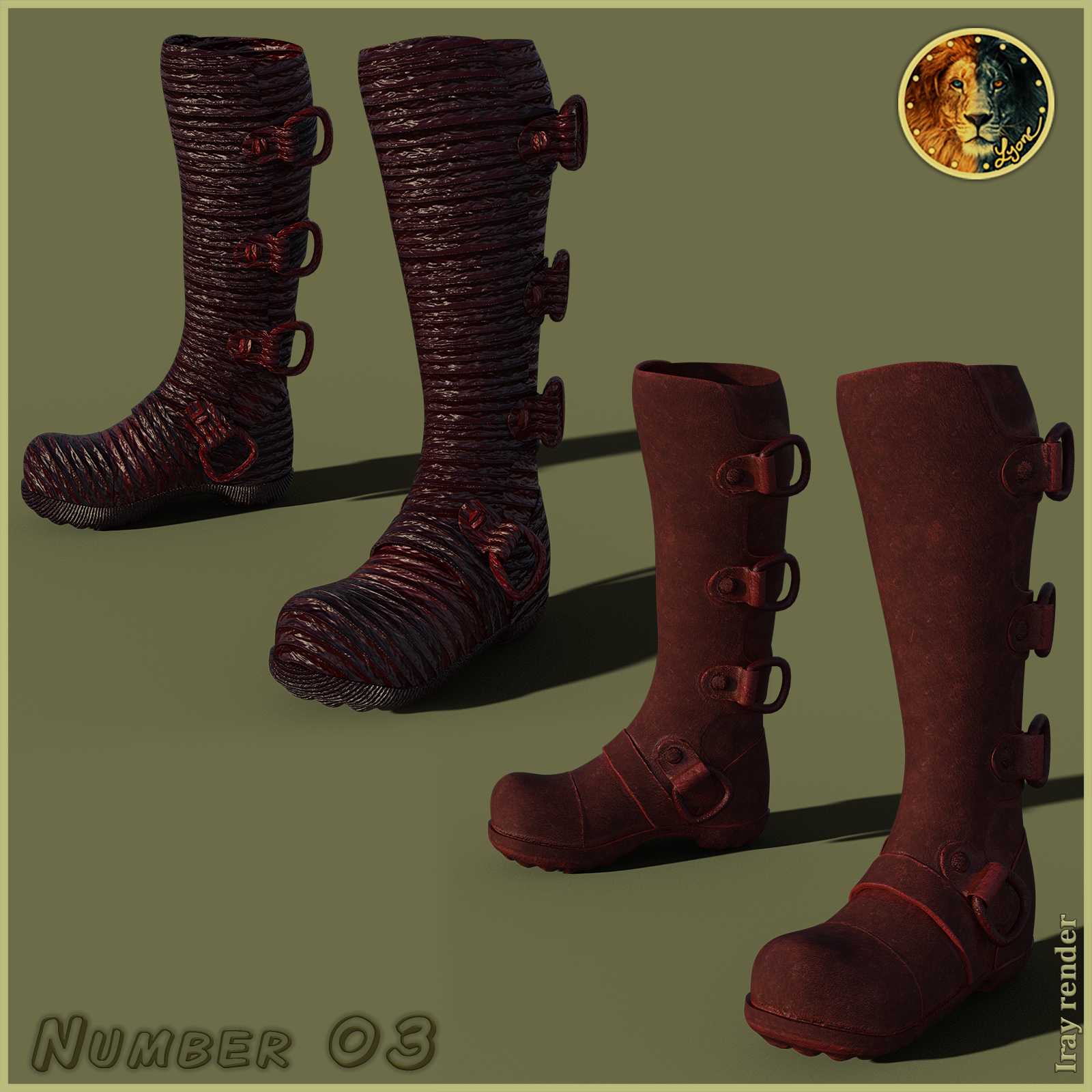 Texture addon 1 for Number 03 by N/A