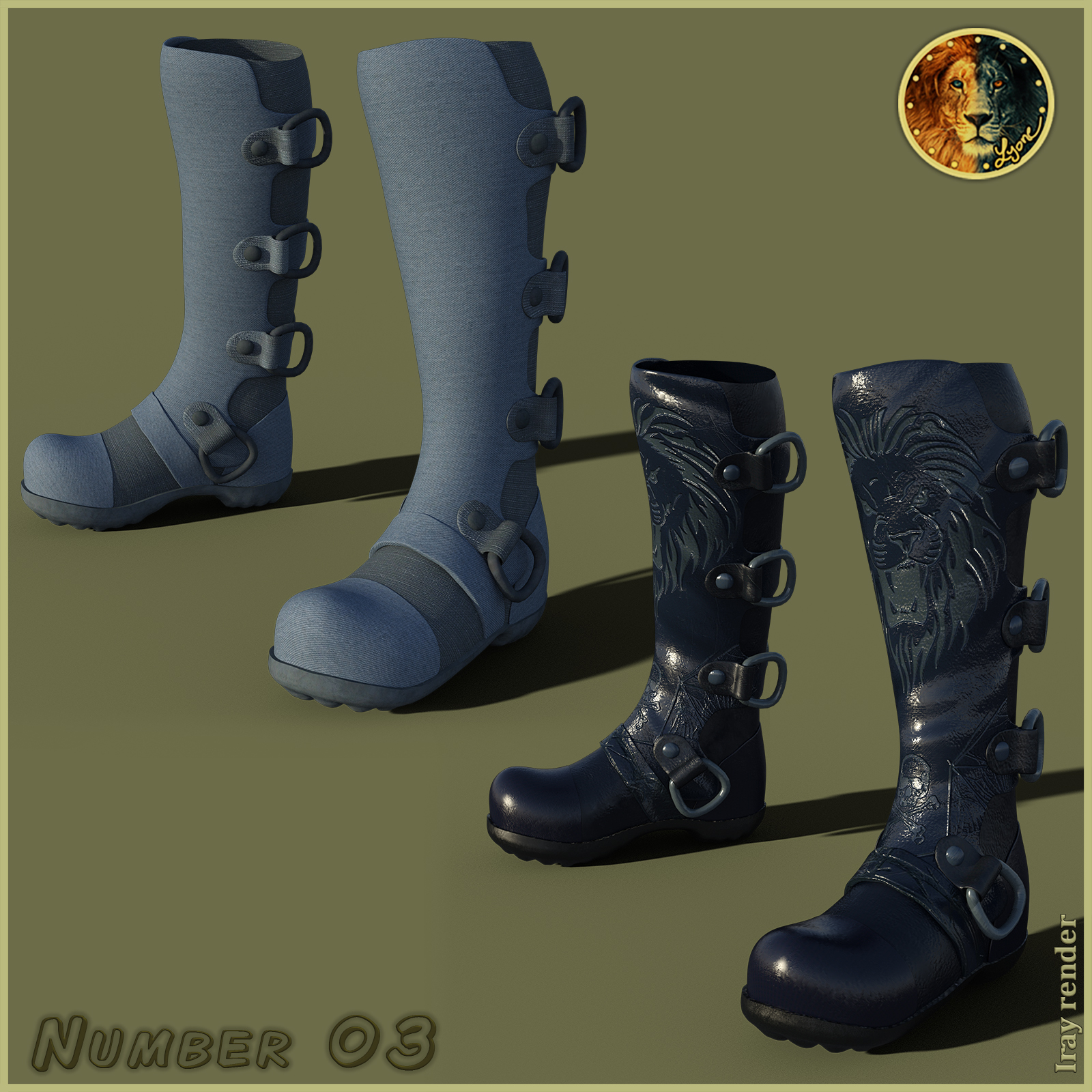 Texture addon 1 for Number 03 by N/A
