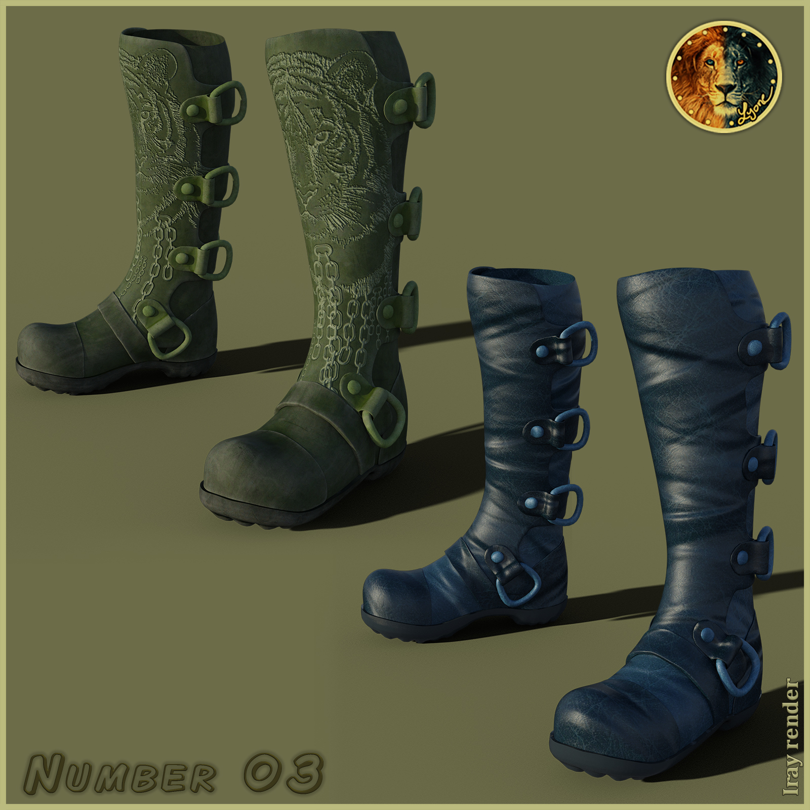 Texture addon 1 for Number 03 by N/A