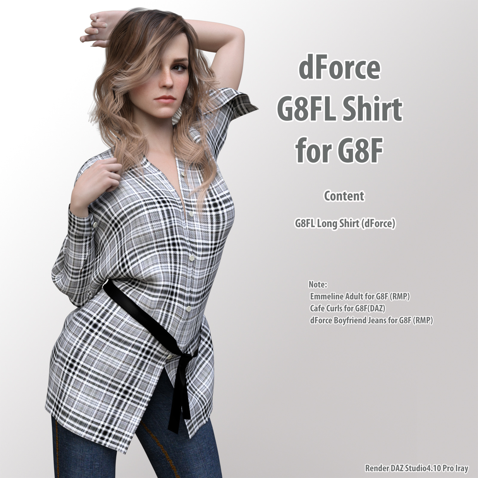 dForce G8FL Shirt for G8F by N/A