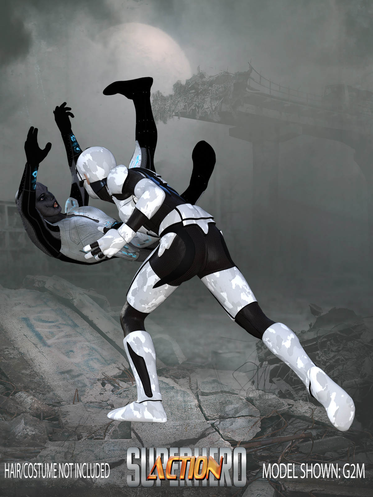SuperHero Action for G2M Volume 7 by N/A