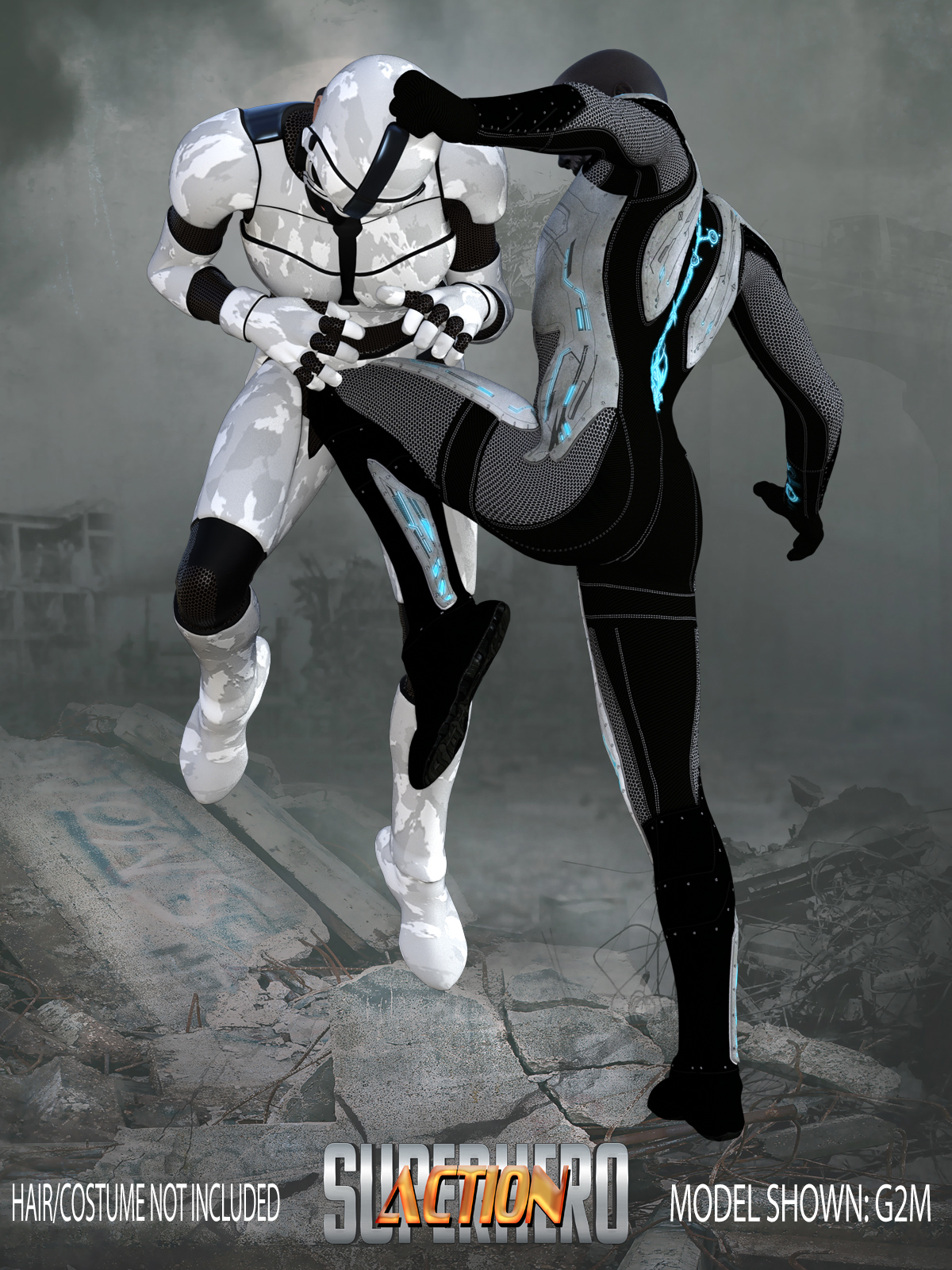 SuperHero Action for G2M Volume 7 by N/A