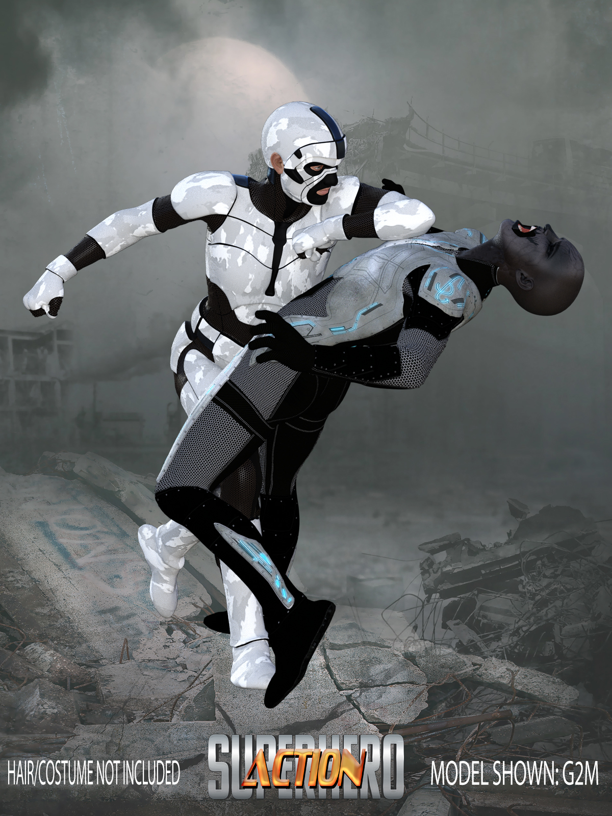 SuperHero Action for G2M Volume 7 by N/A