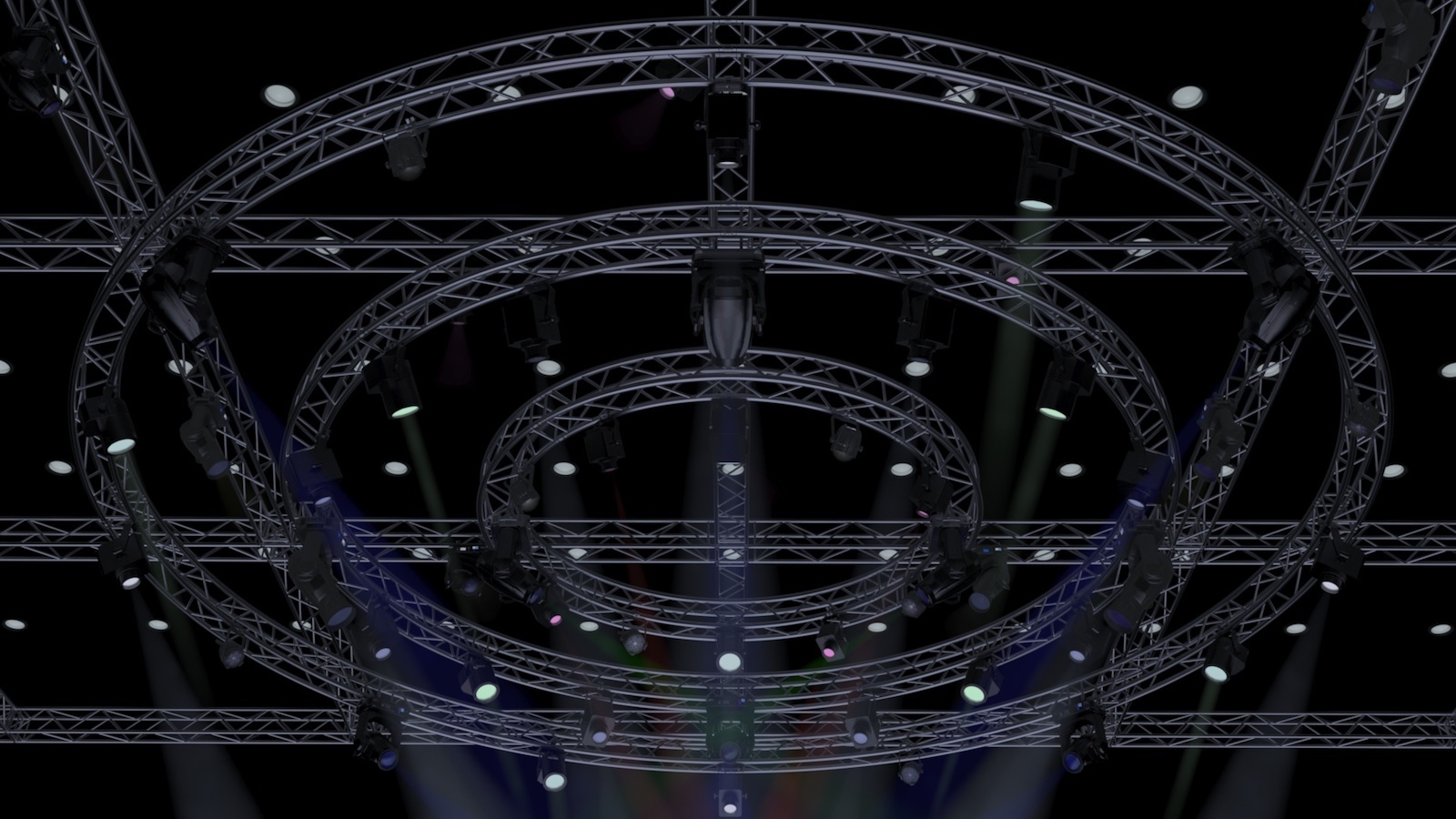 TV Studio Stage Truss and Lights - Extended License by N/A