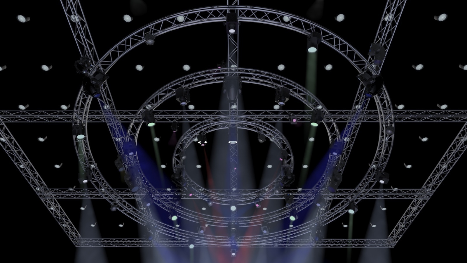 TV Studio Stage Truss and Lights - Extended License by N/A