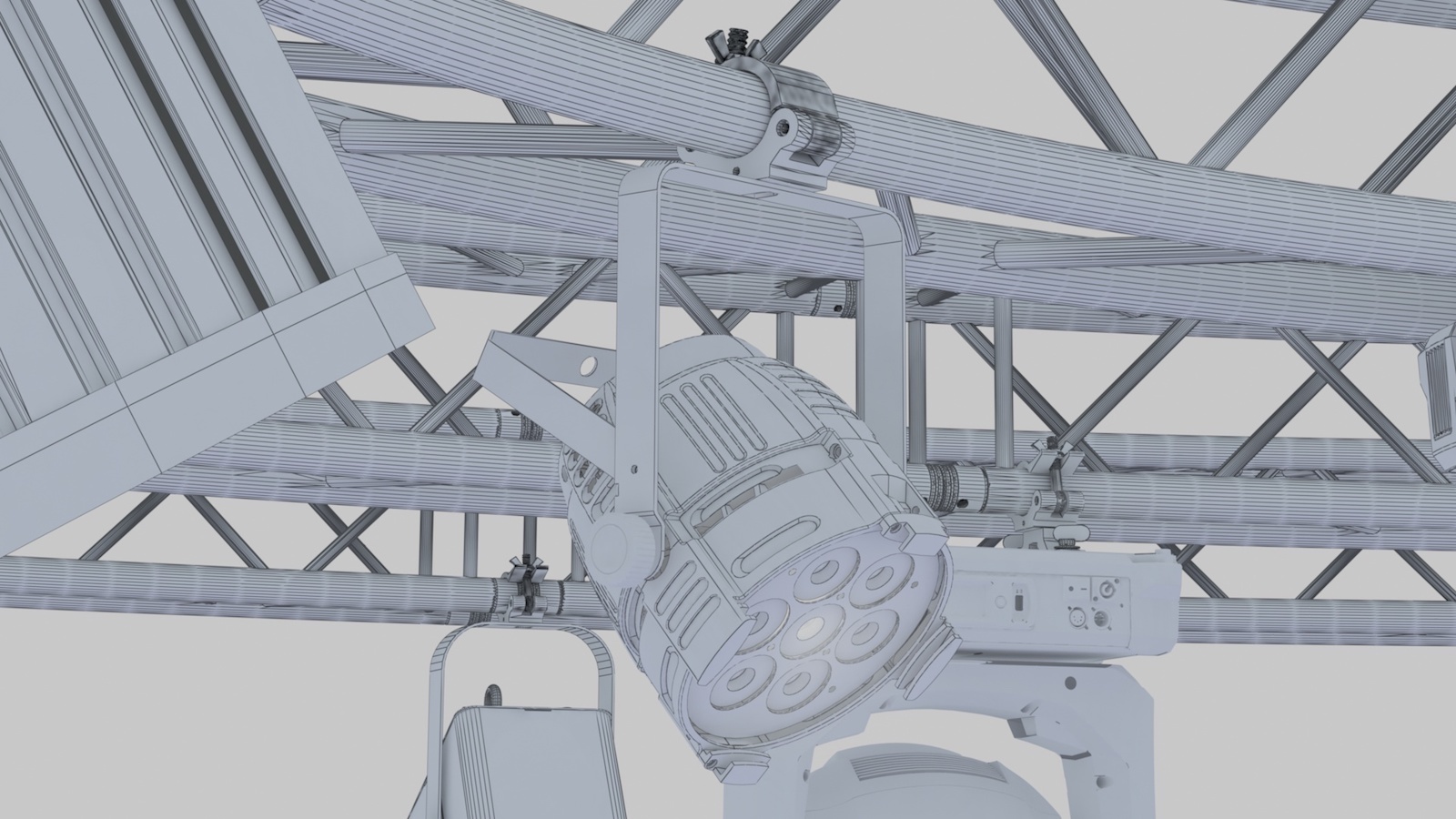 TV Studio Stage Truss and Lights - Extended License by N/A
