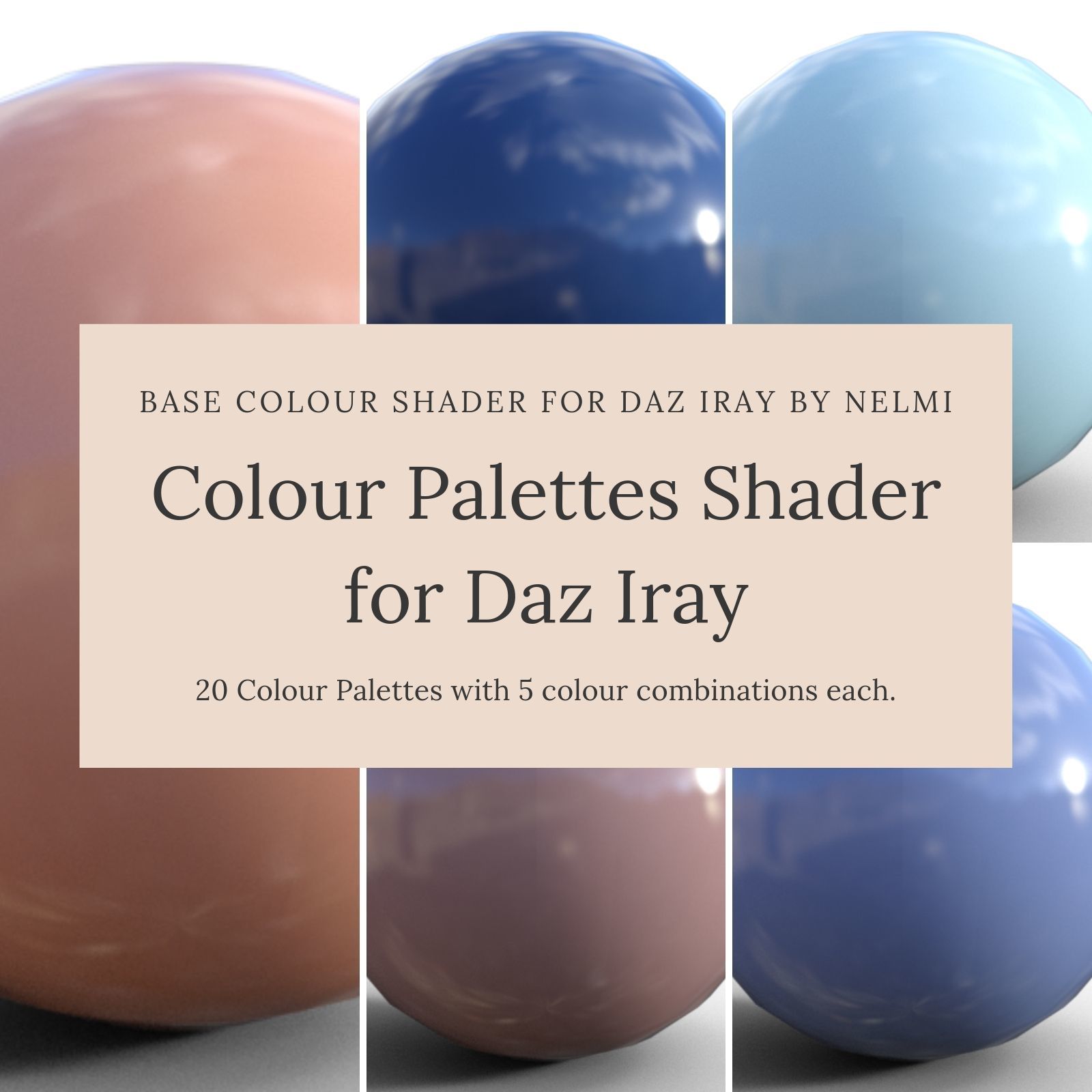 Colour Palettes Shader for Daz Studio by N/A