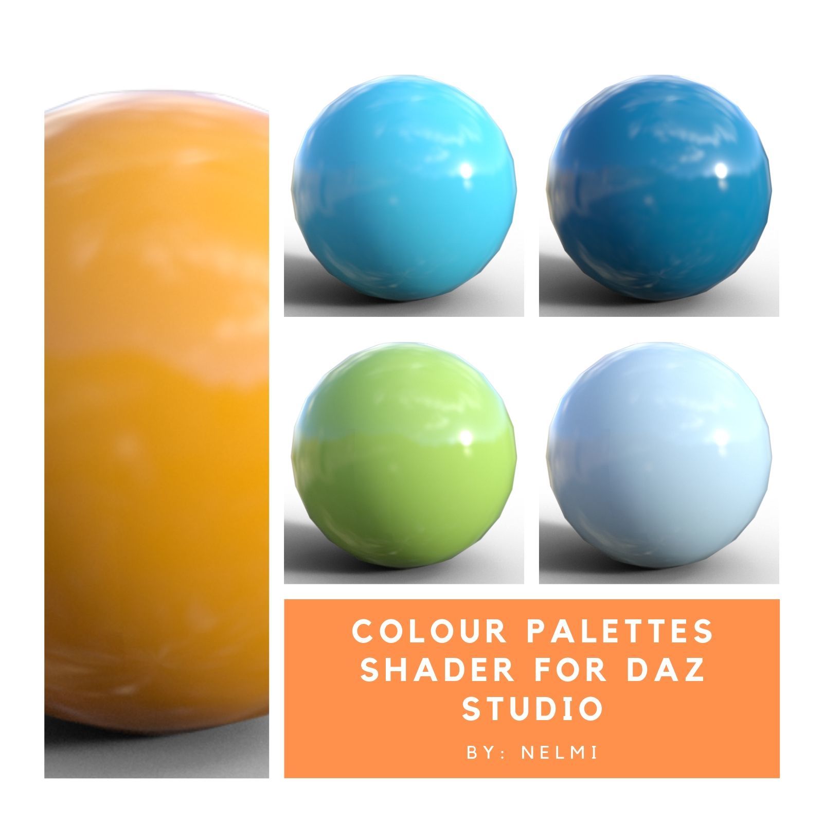 Colour Palettes Shader for Daz Studio by N/A