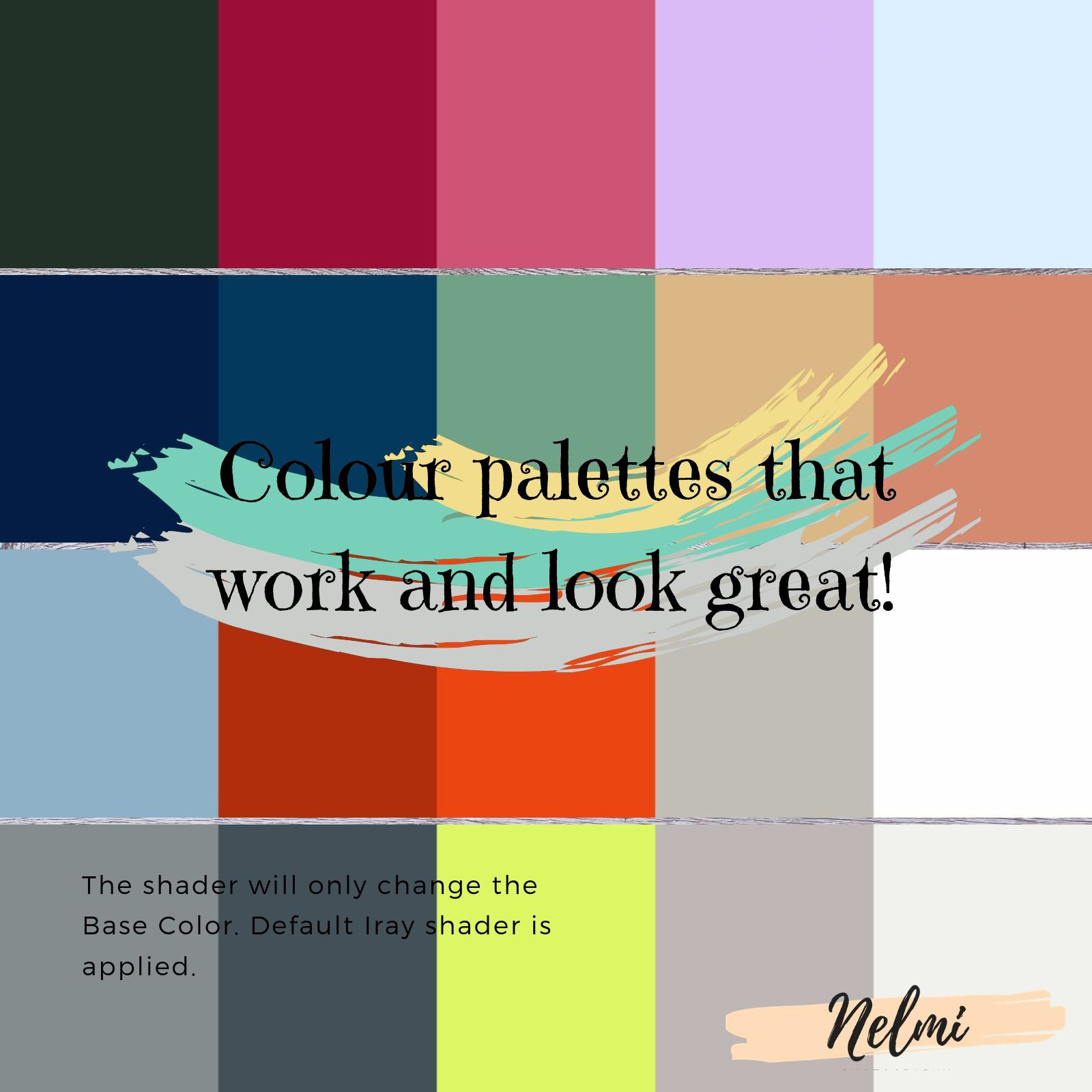 Colour Palettes Shader for Daz Studio by N/A