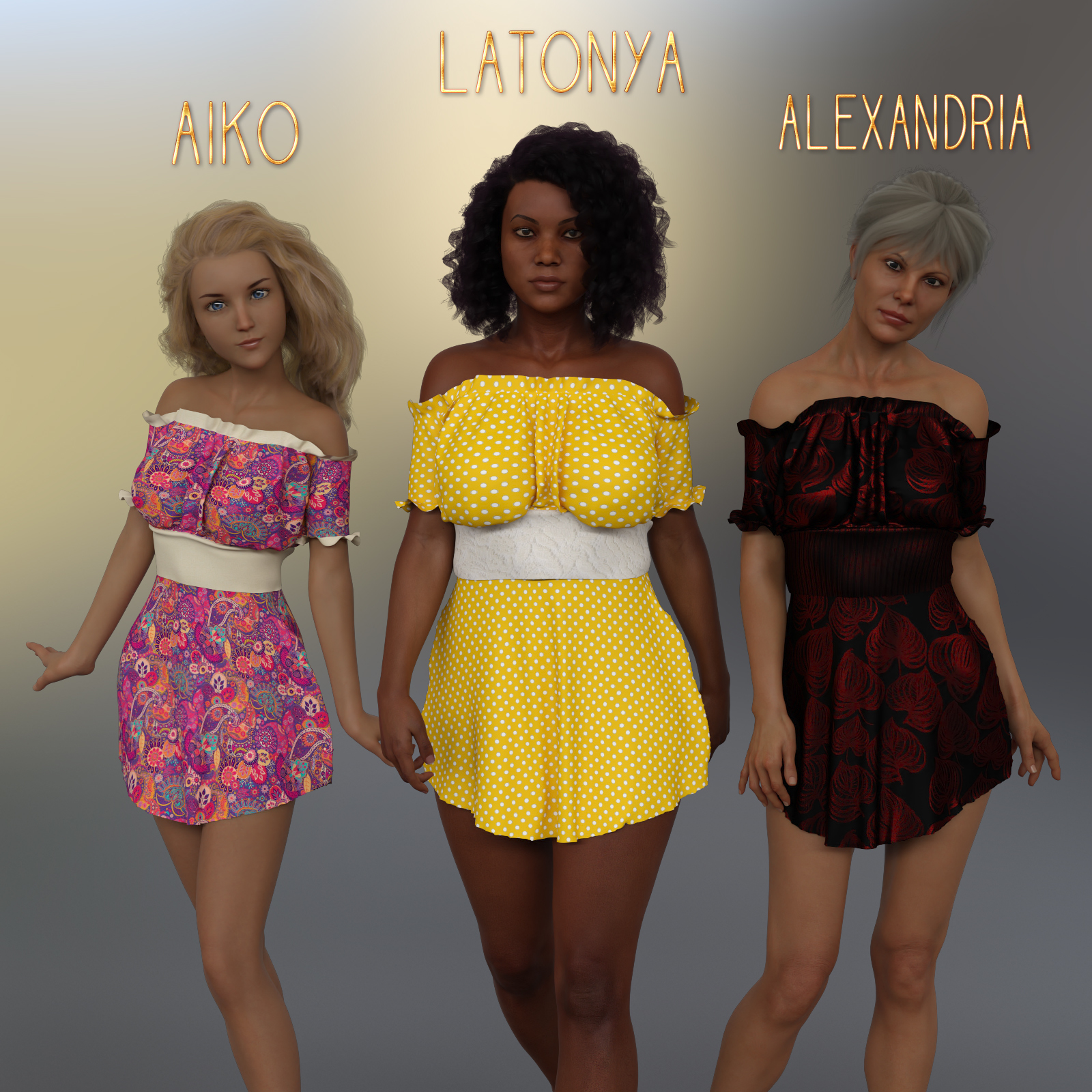 SublimelyVexed Relaxing Ruffle Dress G8|dForce by N/A